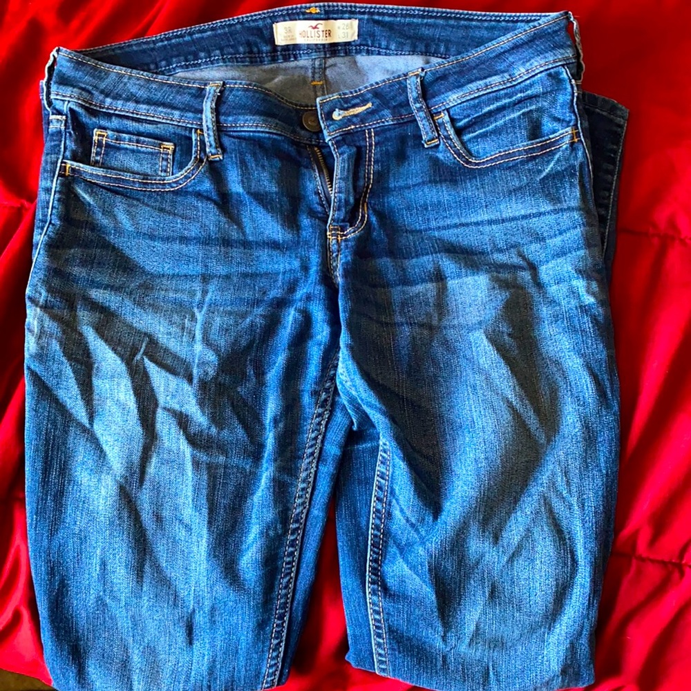 Hollister jeans collection.